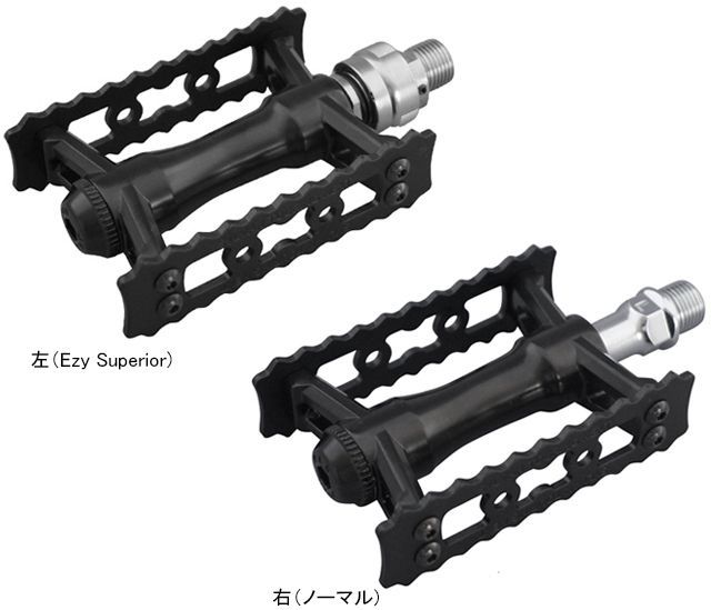 三ヶ島製作所 SYLVAN TOURING NEXT One Side Ezy Superior ブラック ペダル MKS ミカシマペタル 三ヶ島 脱着 ブロンプトン 輪行トリプルシールドベアリング