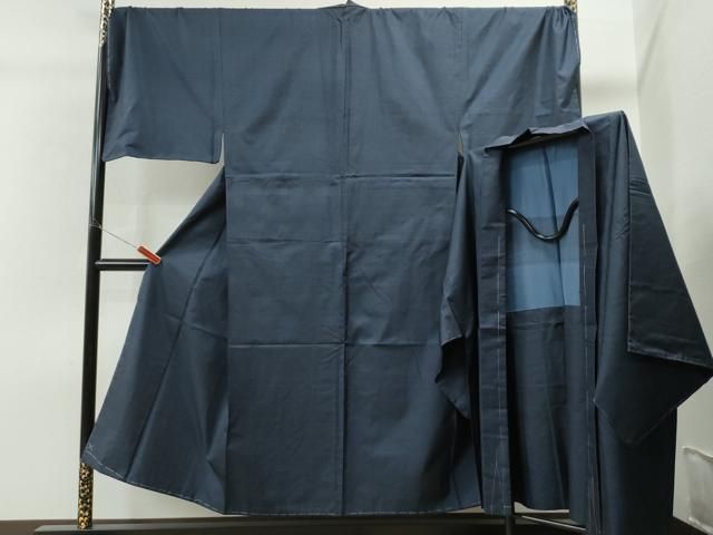 平和屋着物●男性 本場大島紬 アンサンブル 100亀甲 総詰め キングサイズ 正絹 CAAS6734yc