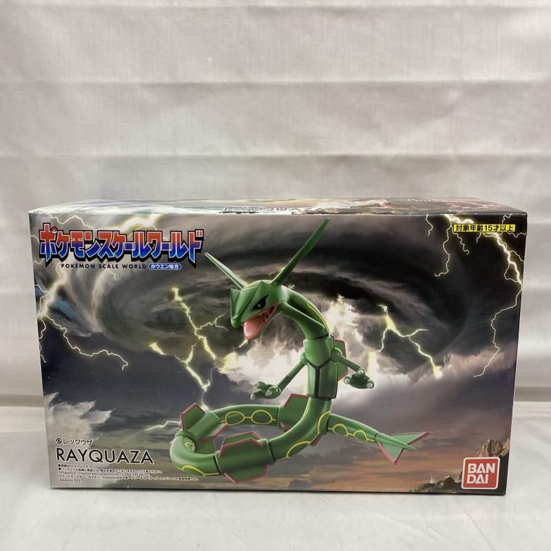 【中古】未開封・タバコ臭)ポケモンスケールワールド ホウエン地方 レックウザ プレミアムバンダイ＆ポケモンセンター限定[22]