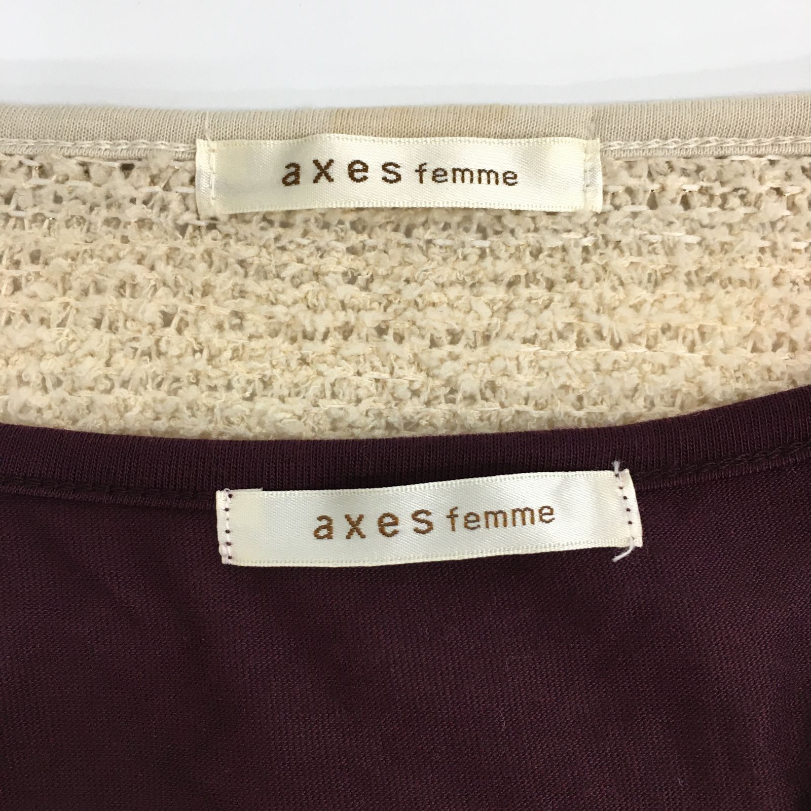 axes femme  アクシーズファム  トップス ワンピース セット