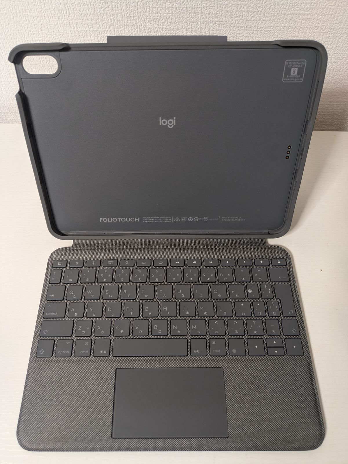 ロジクール FOLIO TOUCH for iPad Air 第4世代〜第7世代 iK1094BKA 日本語版 CHRISTIANNAURATH_COM_BR