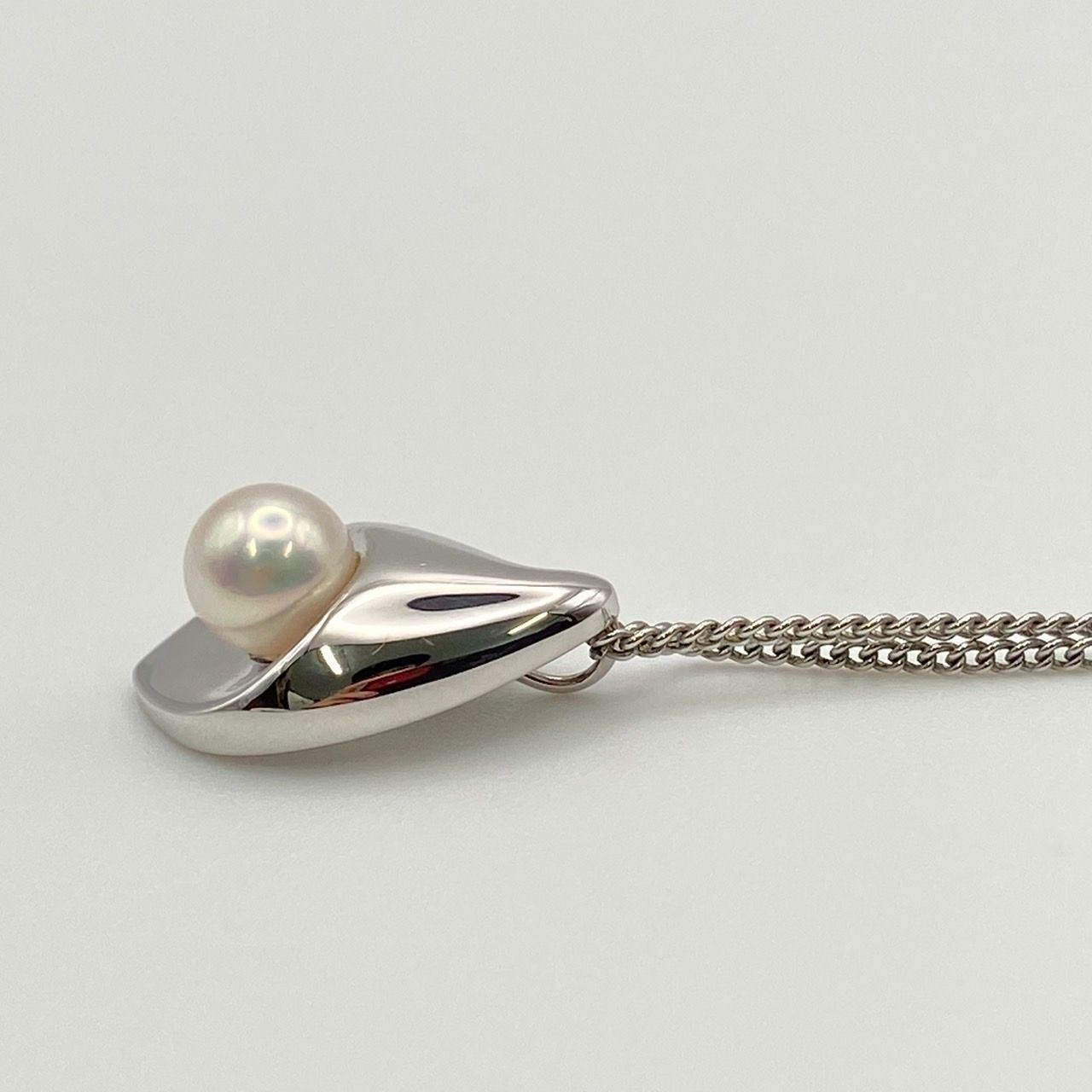 美品 田崎真珠 TASAKI タサキ パール ネックレス スターリング