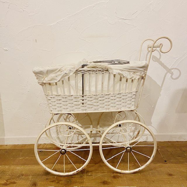 アメリカ ヴィンテージ 西ドイツ製 ドール カート ベビーカー 乳母車 インテリア シャビー ディスプレイ 店舗什器 店舗備品 B4971