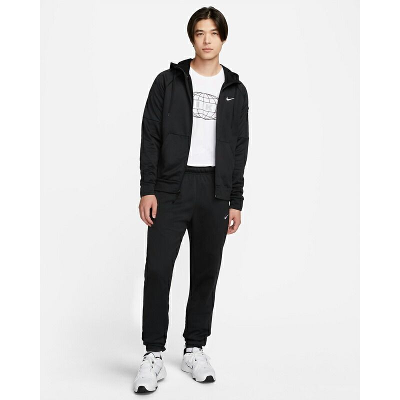 ナイキ スウェット 上下 メンズ NIKE Therma-FIT ジップ長袖