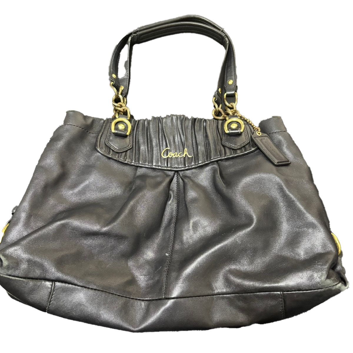 送料無料】COACH/コーチ/ハンドバッグ/トートバッグ/F17571/レザー 