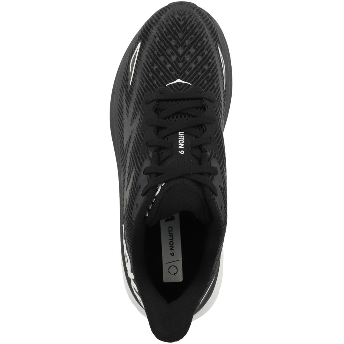 26.0cm ブラック×ホワイト HOKA ONE ONE ホカ オネオネ クリフトン9 クッション ランニングシューズ [並行輸入品] 628715-260-036 [ブラック/ホワイト] [26.0 cm]