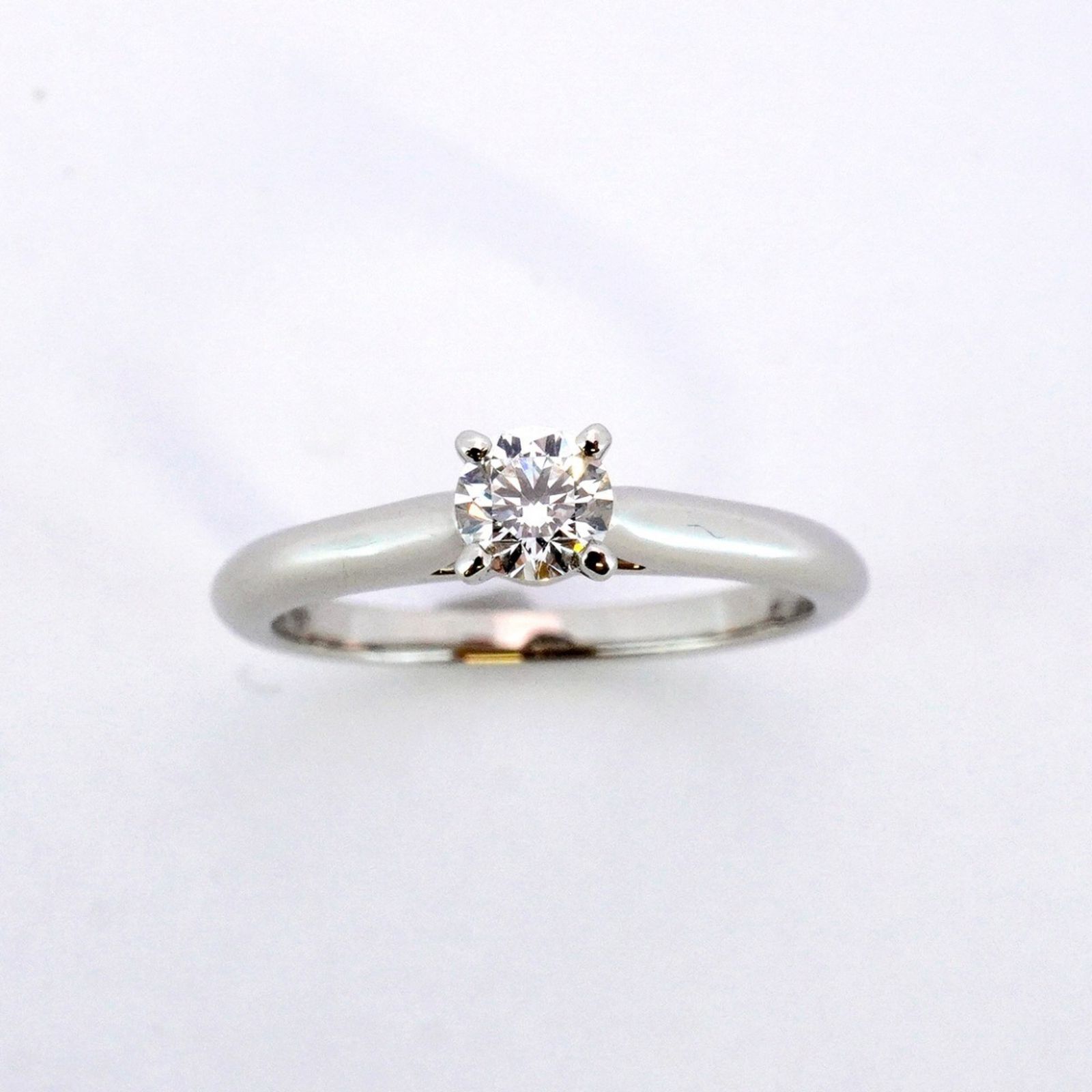 カルティエ ソリテール リング ダイヤ0.20ct Pt950【20669】 カルティエ ソリテール リング ダイヤ0.20ct Pt950【20669
