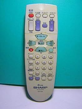 【】シャープ ビデオリモコン GA212SA