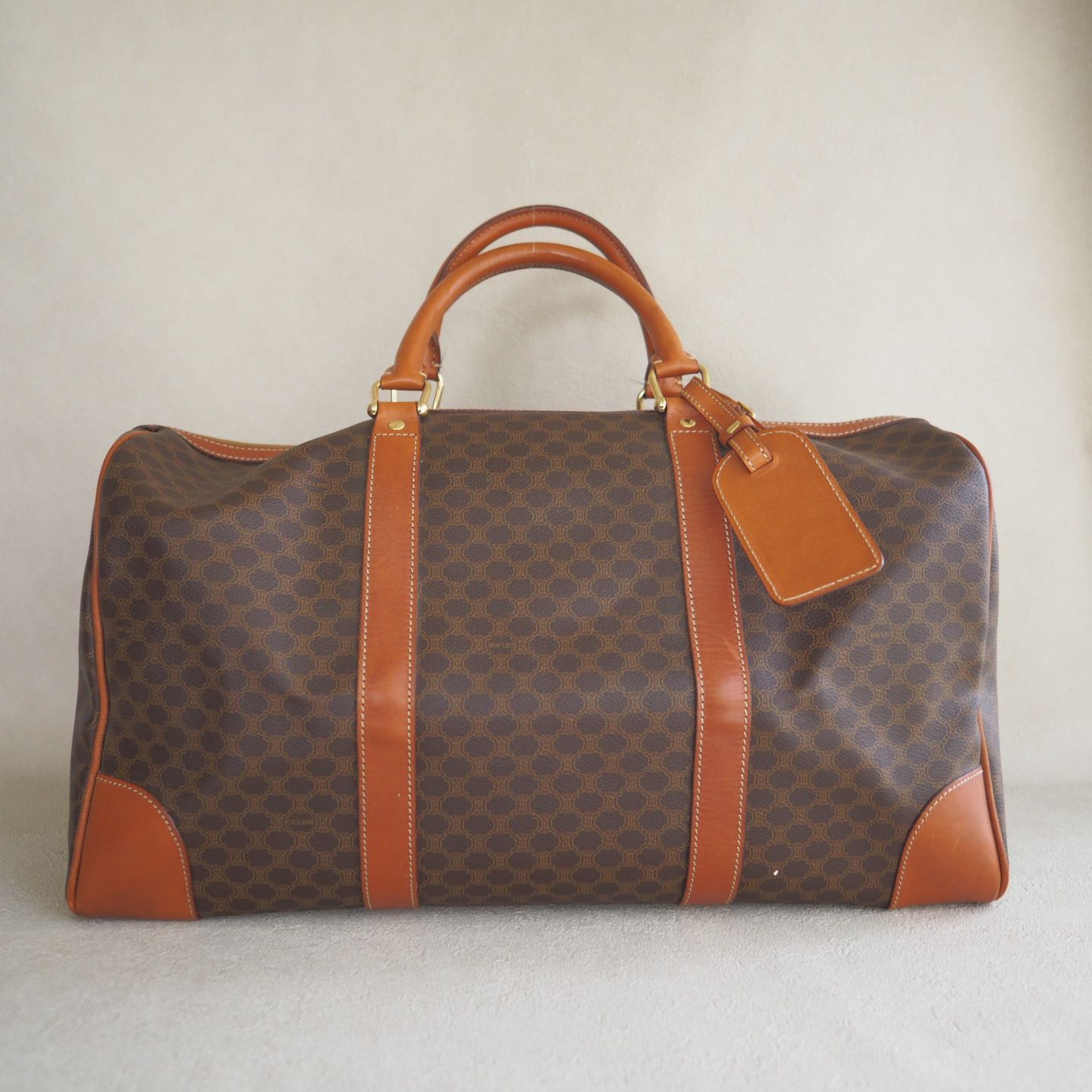 美品 CELINE セリーヌ マカダム ボストンバッグ 2way パドロック 美品 CELINE セリーヌ マカダム ボストンバッグ 2way パドロック 楽天