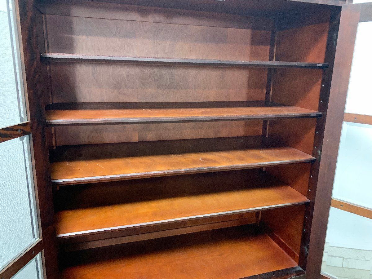 北海道民芸家具 食器棚 カップボード キッチンボード 木製 HM160K 収納