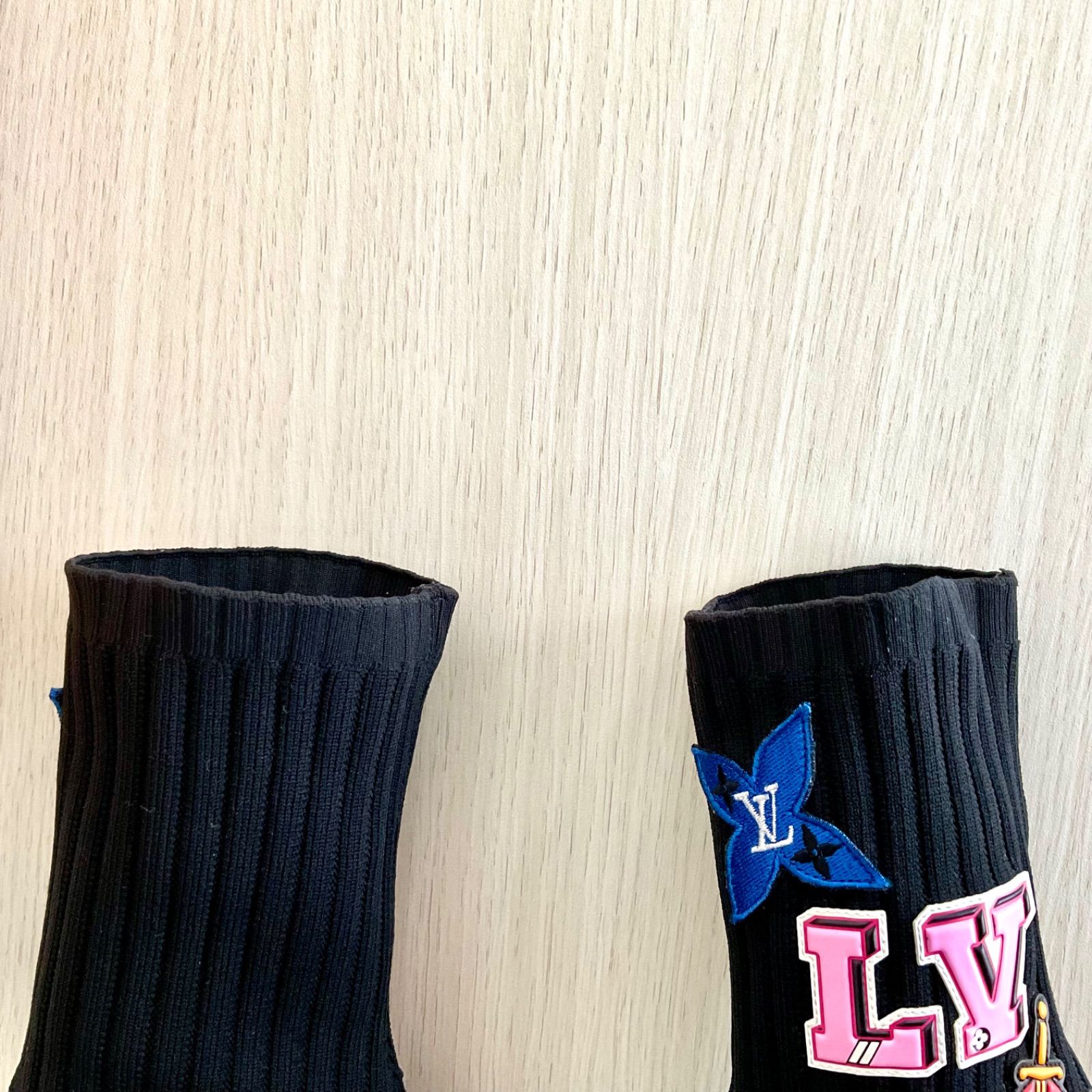 入手困難❤️美脚ソックスブーツ】 ルイヴィトン LOUIS VUITTON 