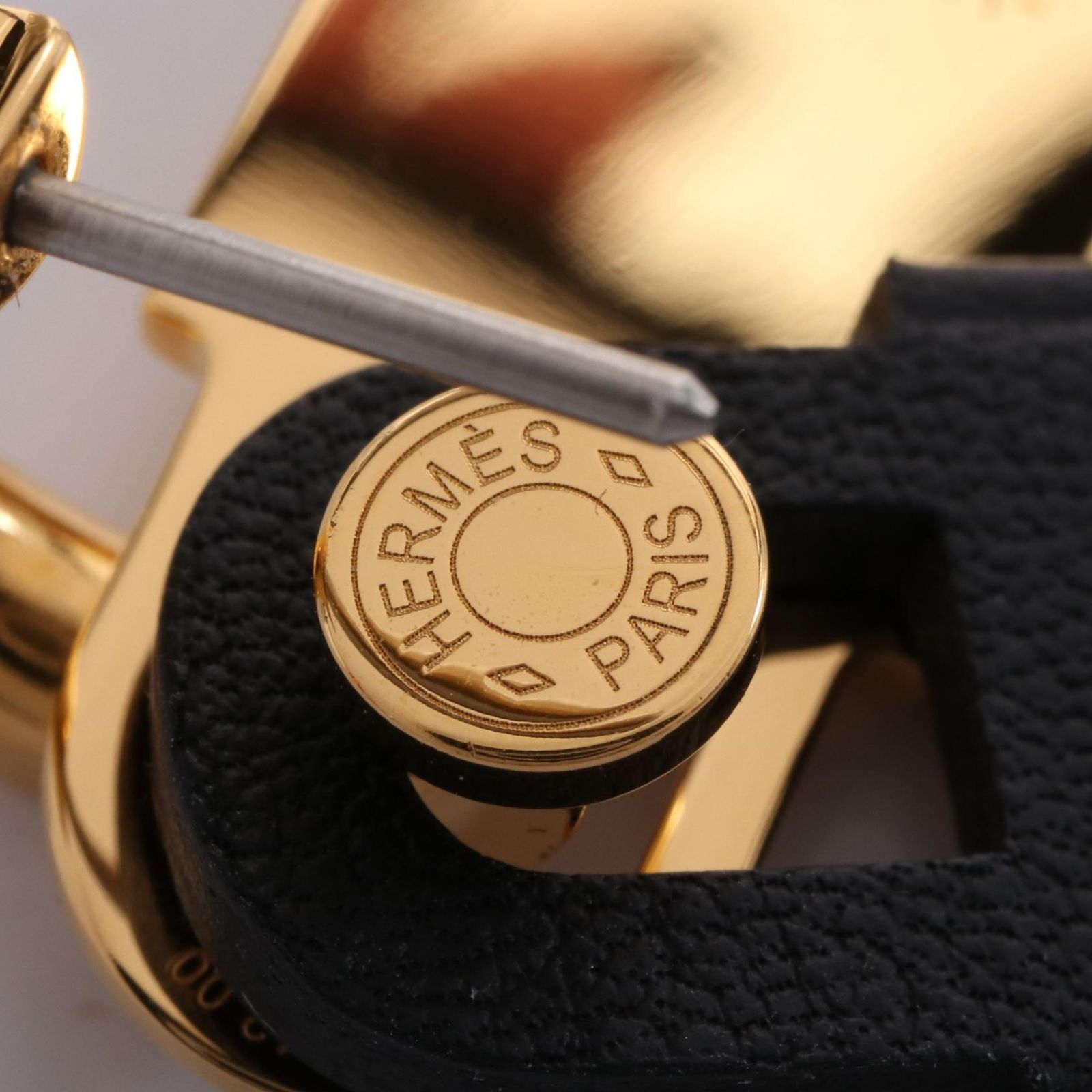 エルメス HERMES ピアス オーケリー H1726 GP（ゴールドメッキ 