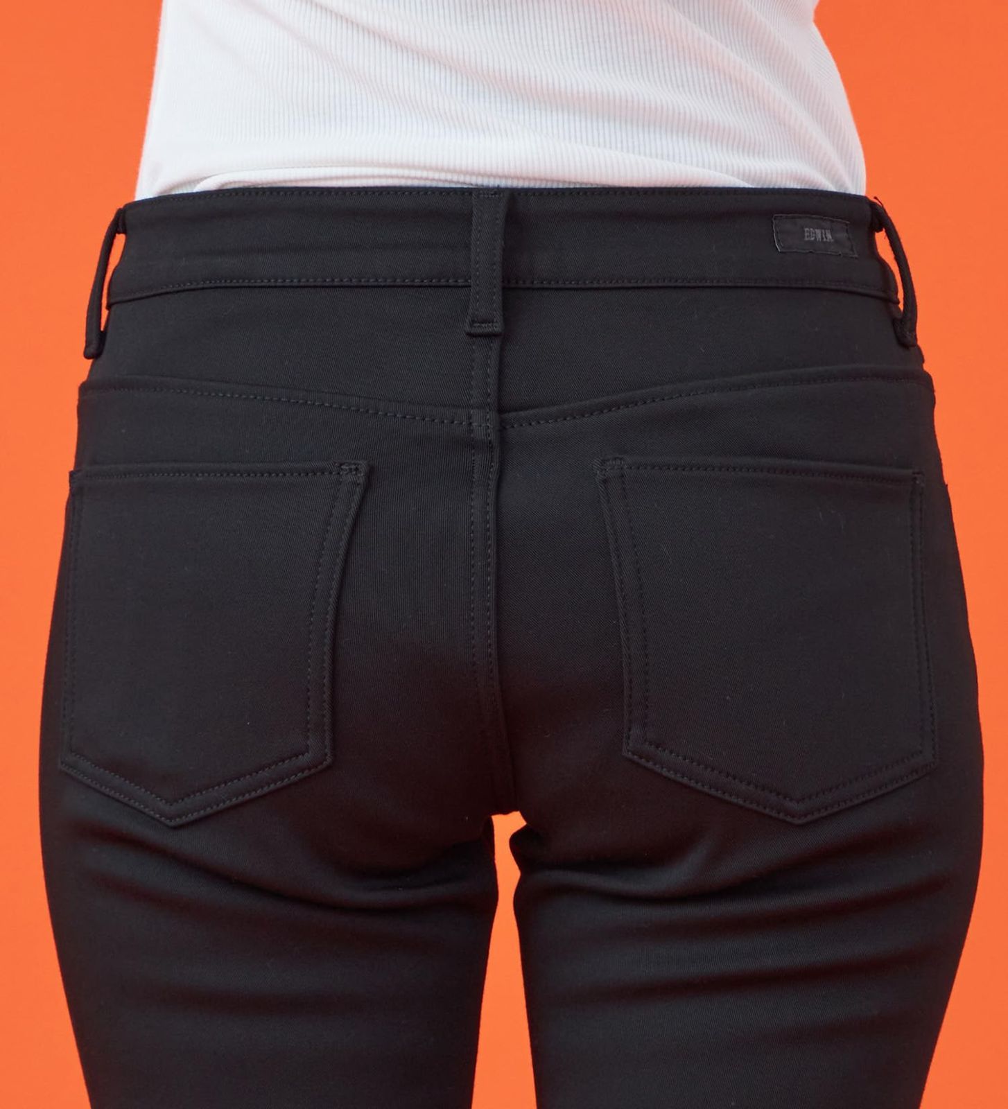 エドウィン ボトムス 冬用 ハタラクロ BODY FIRE スリムストレートパンツ 暖 レディース アメフト教室 レビュー高評価アメフト