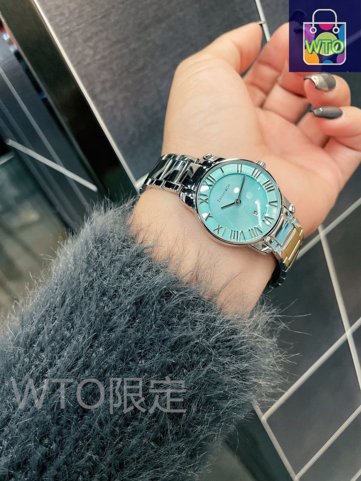 稼働品 ティファニー 腕時計 Tiffany & Co. - ティファニー 腕時計 メンズ（故障中）の通販