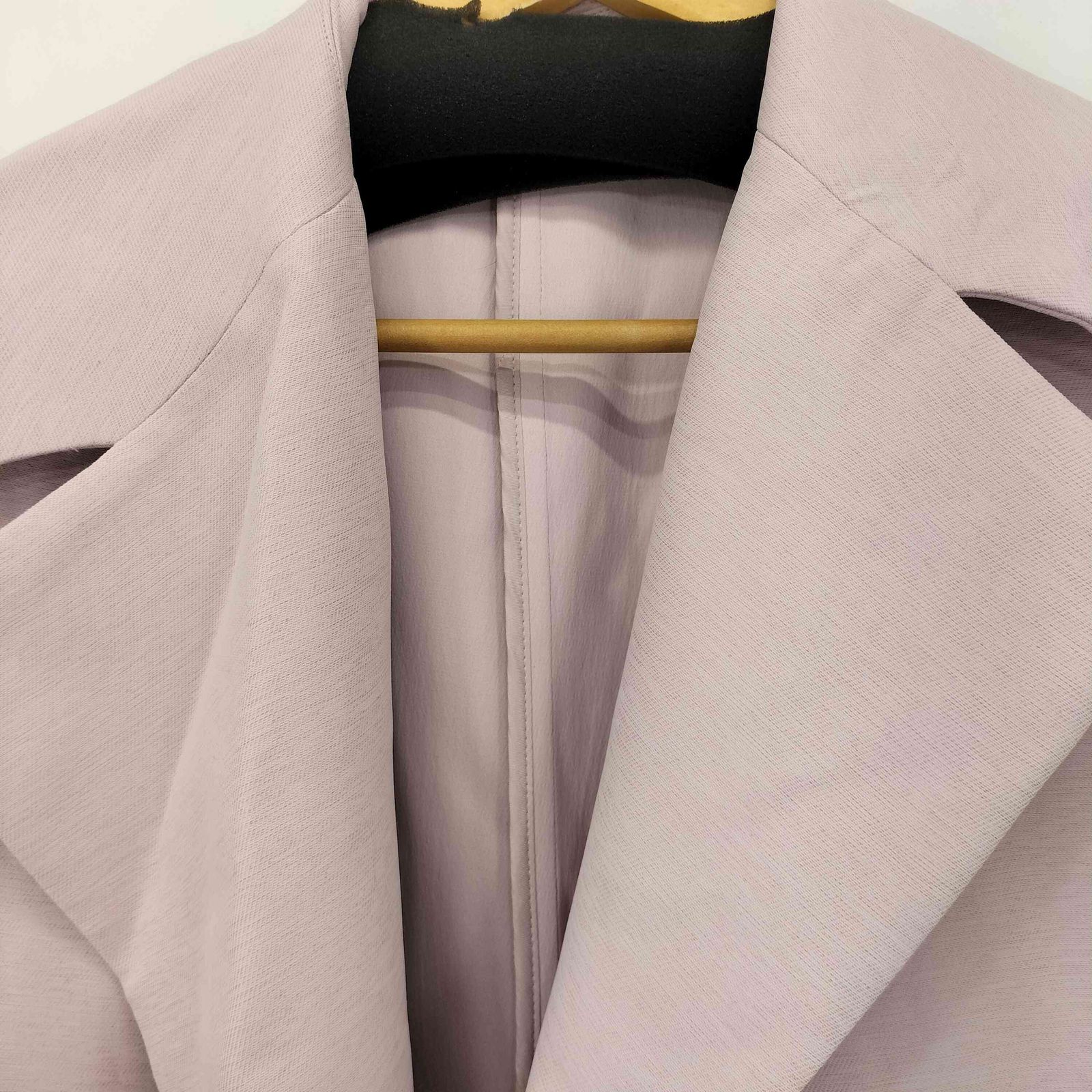 ノーブル Noble 23SS トリプルクロスワイドカラーロングコート