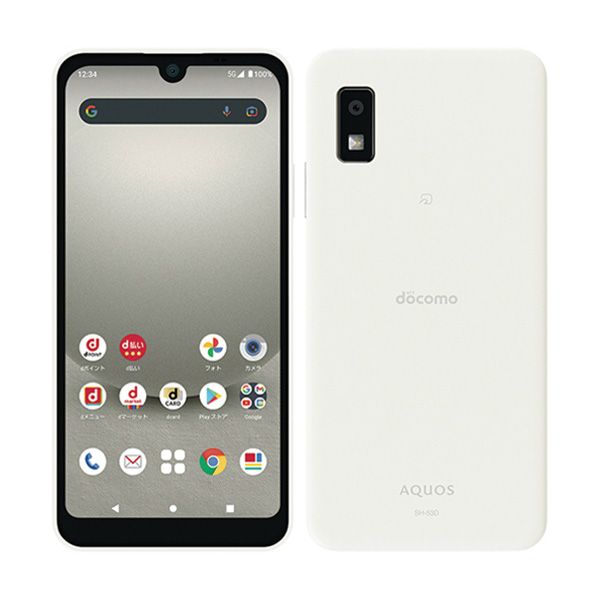 AQUOS wish3 A302SH ワイモバイル ホワイト AQUOS A302SH wish3 ホワイト SIMフリー ワイモバイル 中古