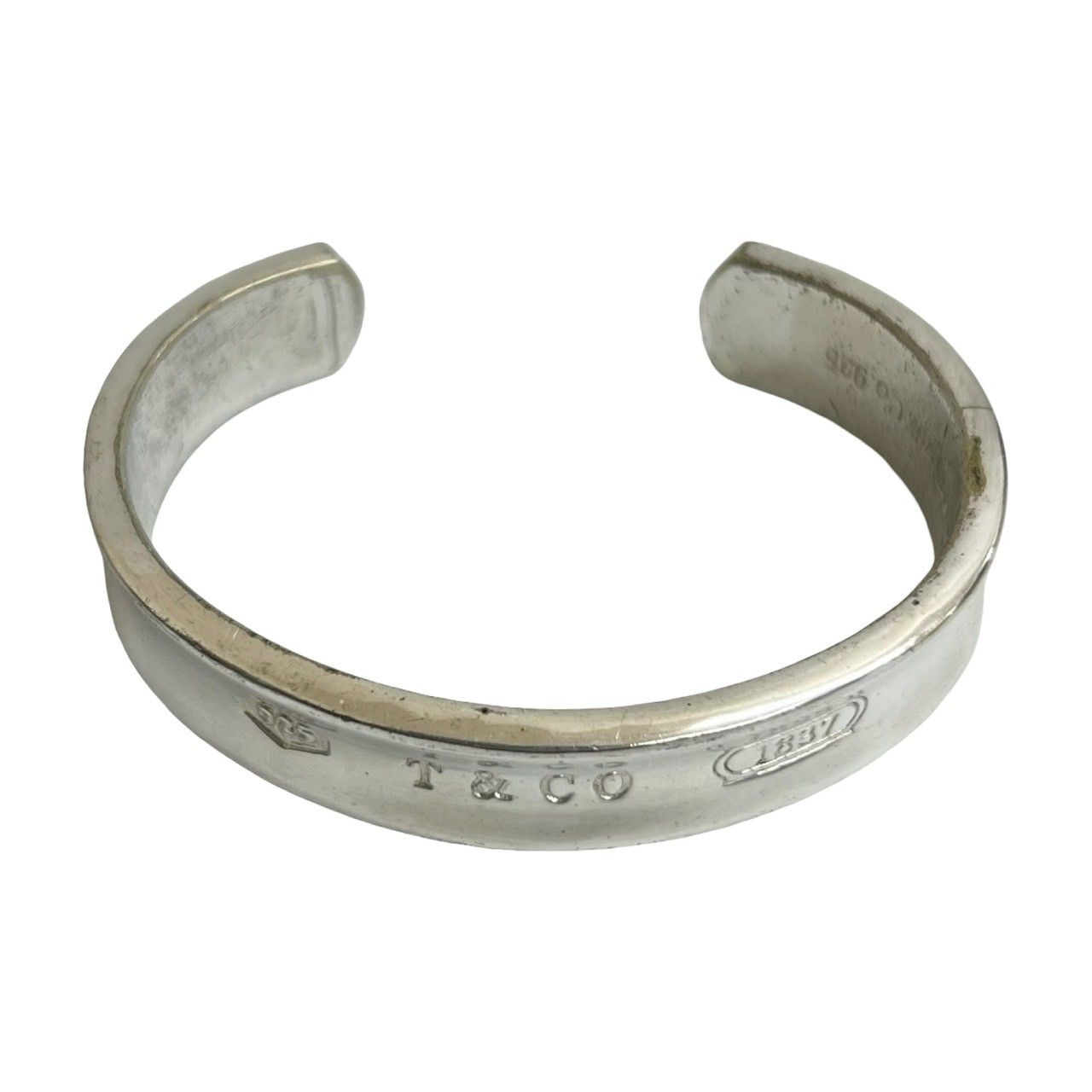 Tiffany&co ティファニー 1837 バングル 925刻印 極美品 極 美品 希少品 TIFFANY&Co. ティファニー 1837 ナロー バングル