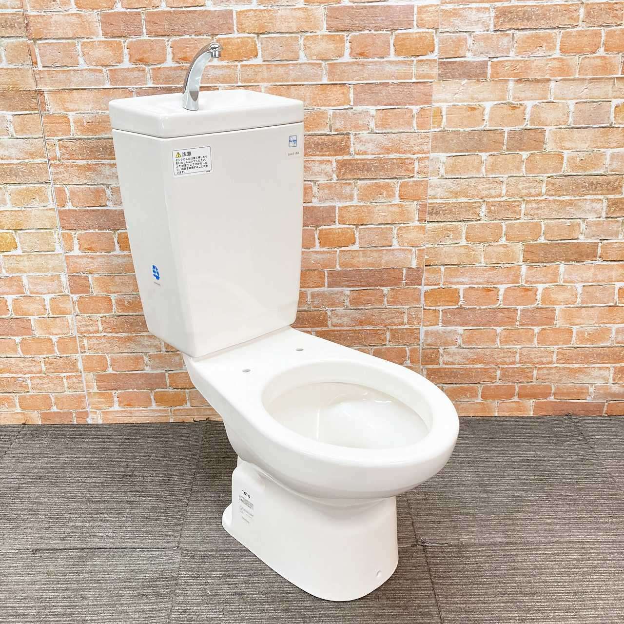 品 TOTO トイレ 洋式便器 壁排水 CS670BP 排水芯170mm とタンク SH671BA 一式セット SC1 パステルアイボリー 大阪市内直接可 74J100703