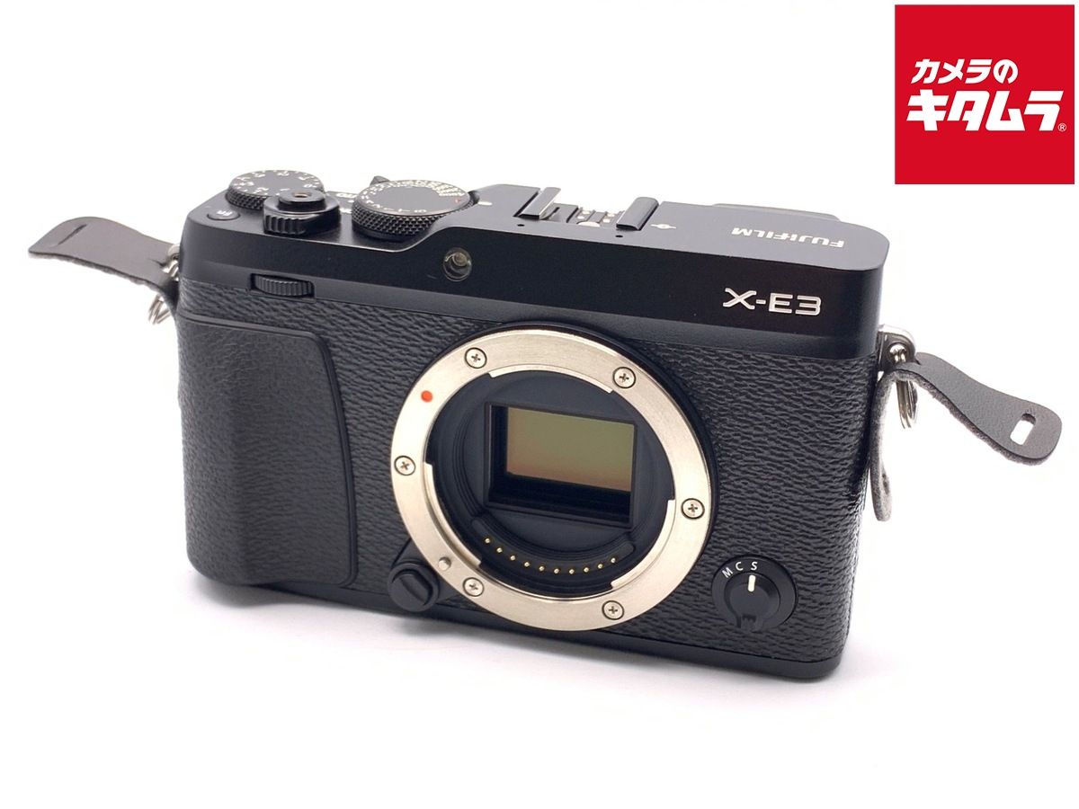 並品 フジフイルム X-E3 ボディ ブラック