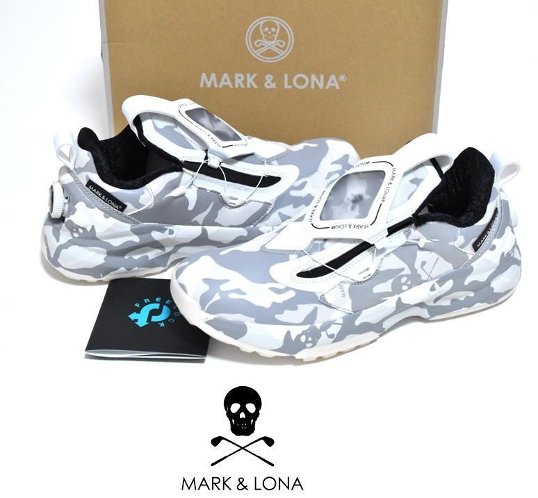 新品 MARK & LONA Atrium Spikeless Shoes 26cm ゴルフシューズ マーク ロナ スパイク MLS-4A-SS01  カモフラ 迷彩 - メルカリ