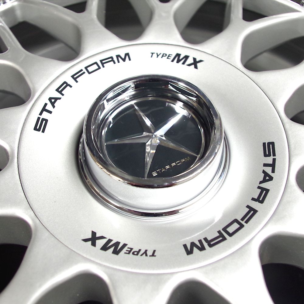 スターフォルム（STARFORM）タイプMX 17インチ 4穴・5穴 PCD114.3 イン 