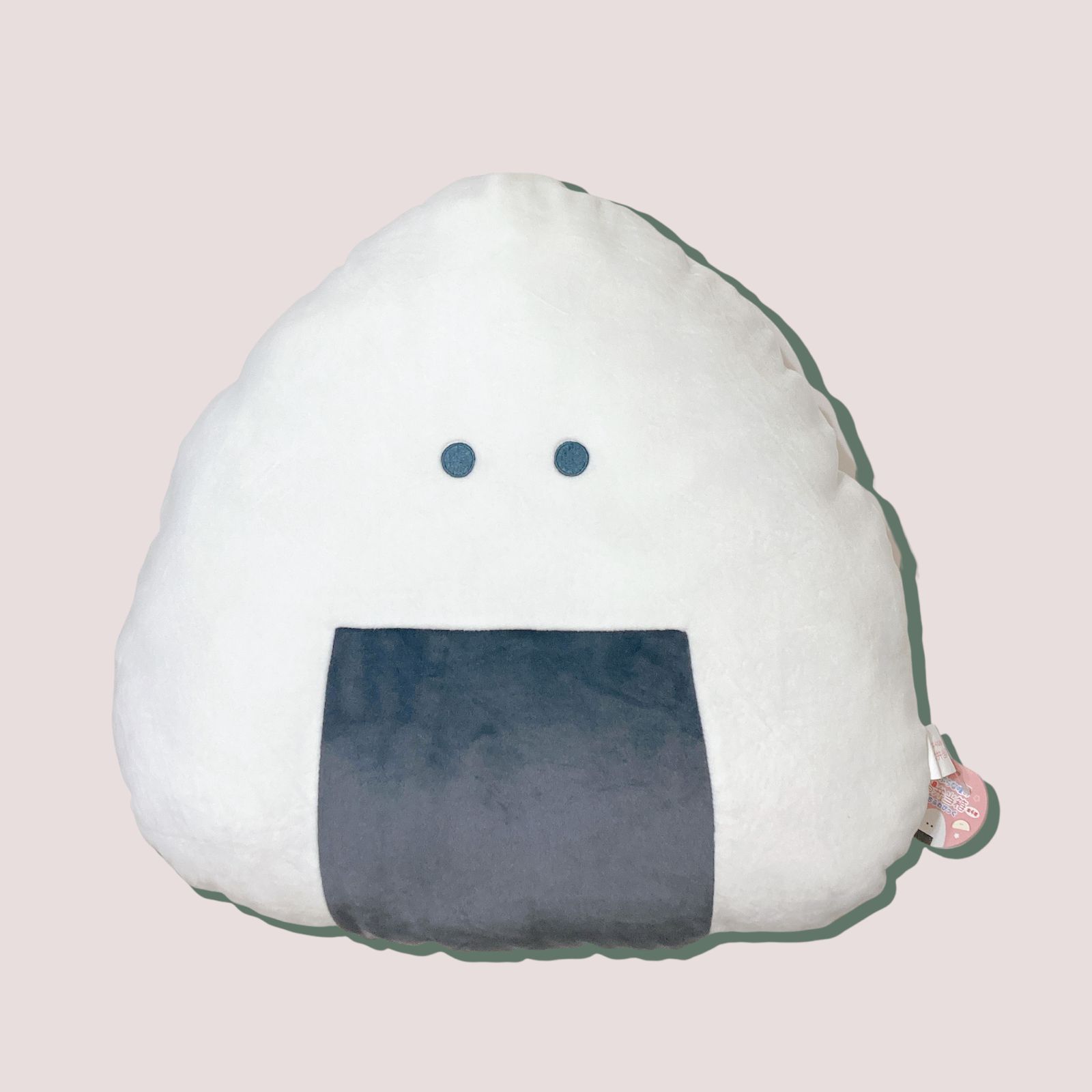 つぶらな瞳のお弁当箱 もちふわびっぐ おにぎり クッション ぬいぐるみ