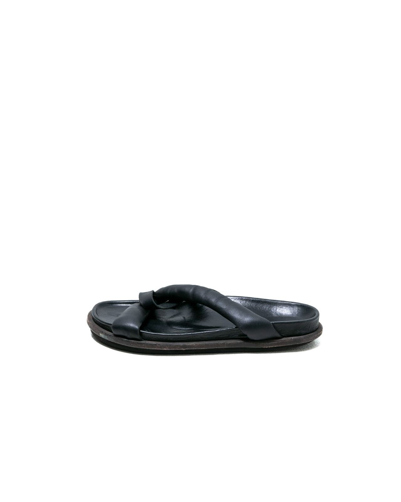 T.A.S ティーエーエス レザータングルドストラップサンダル FOOT-016
