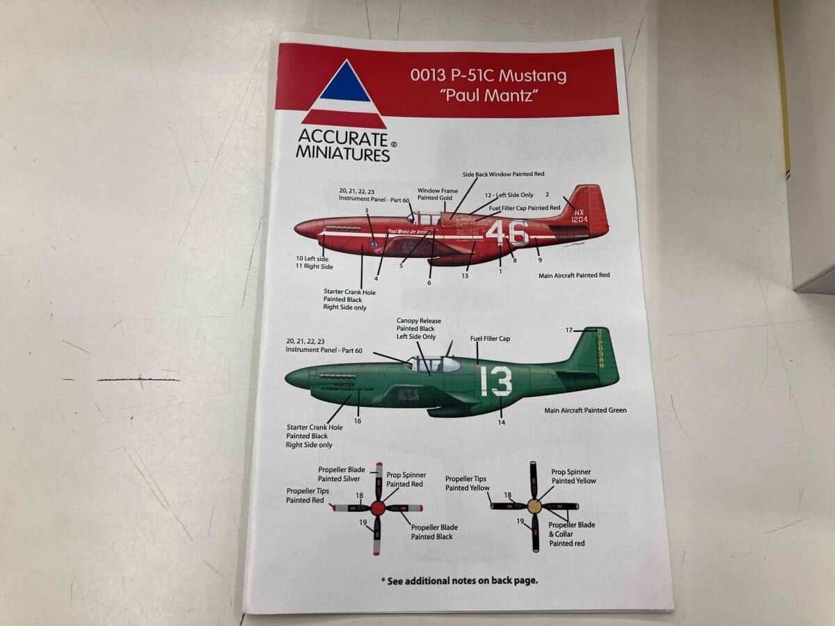 P-51C マスタング ベンディックスレース 1/48 アキュリットミニチュアズ P-51C Mustang 1:48 Diecast Model - Hobby Master HM-HA8516