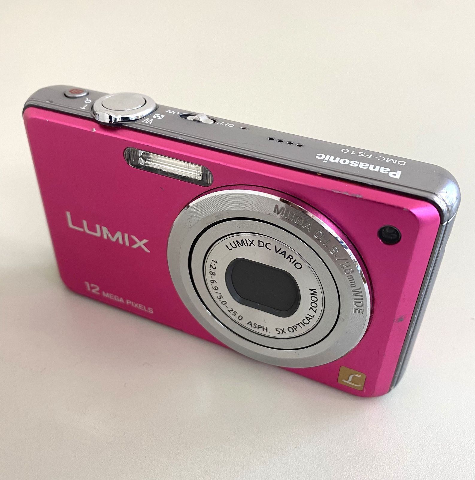 Panasonic DMC-FX33 ピンク コンパクトデジタルカメラ 5146 Panasonic