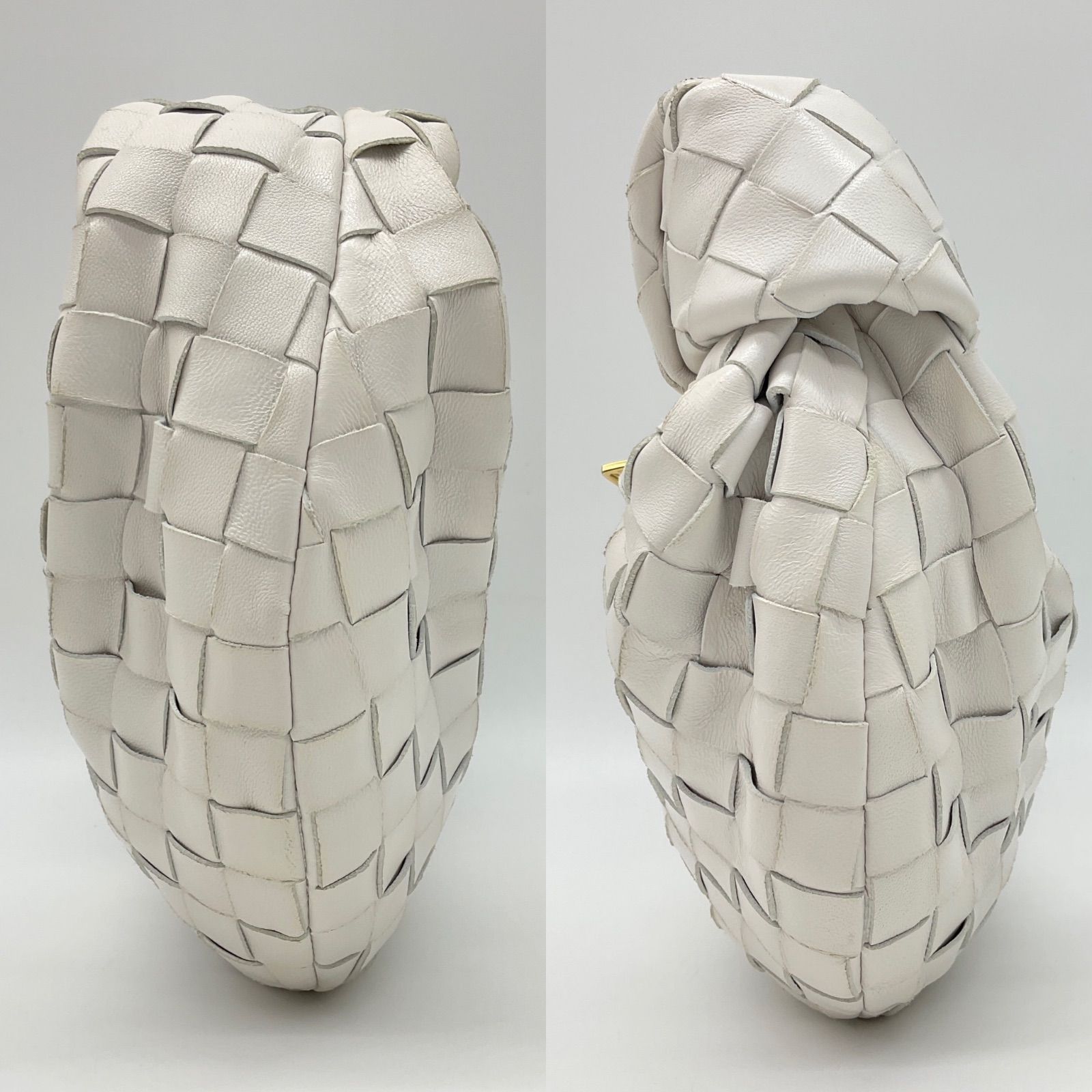 【新品未使用】BOTTEGA VENETA ボッテガヴェネタ ミニジョディ　白 ミニ ジョディ ハンドルバッグ ホワイト 白[651876 V1GG0 9033