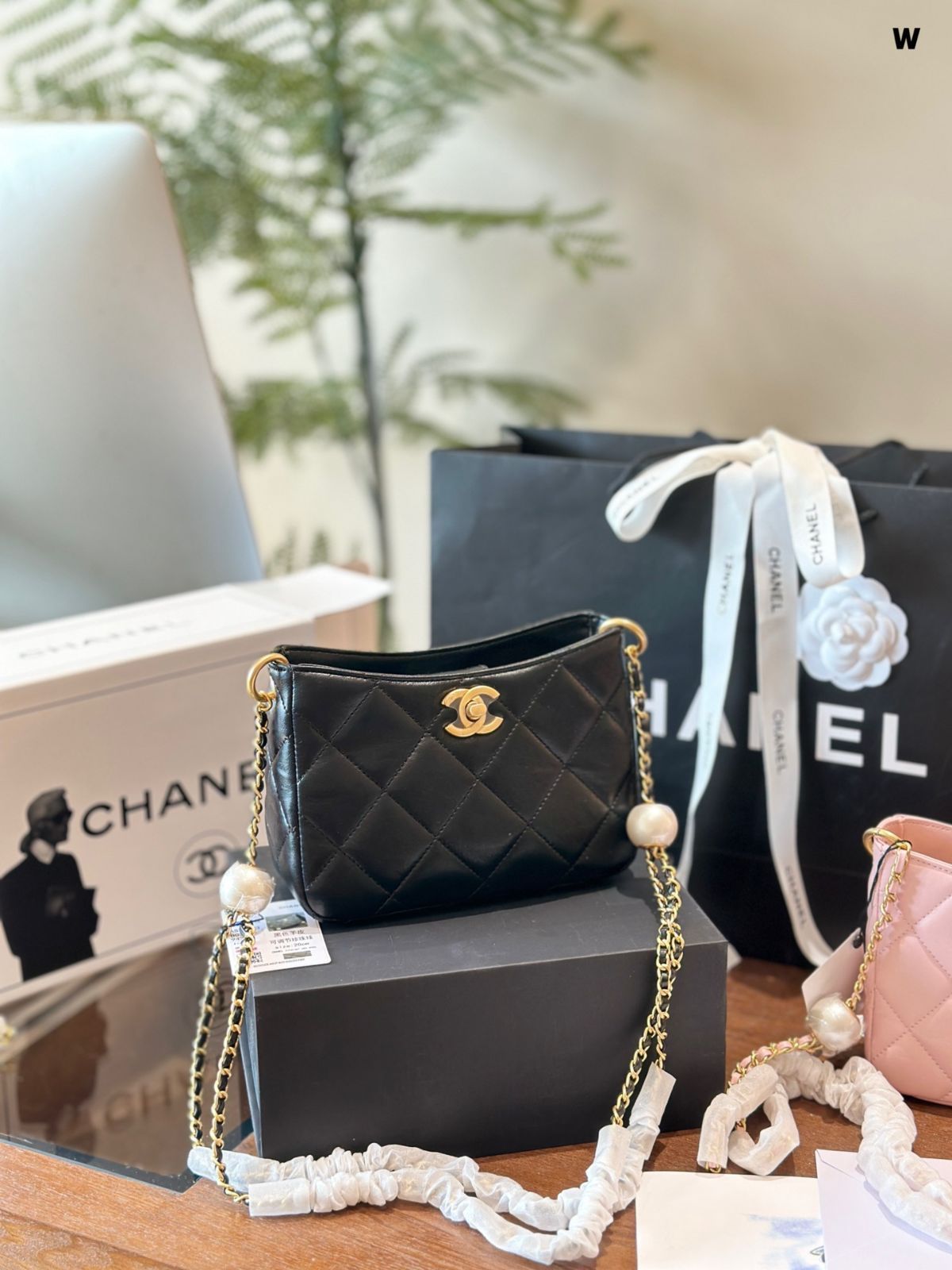 超激レア♡アルベロベロ ソックスモチーフ ぶたさんビーズ刺繍トート