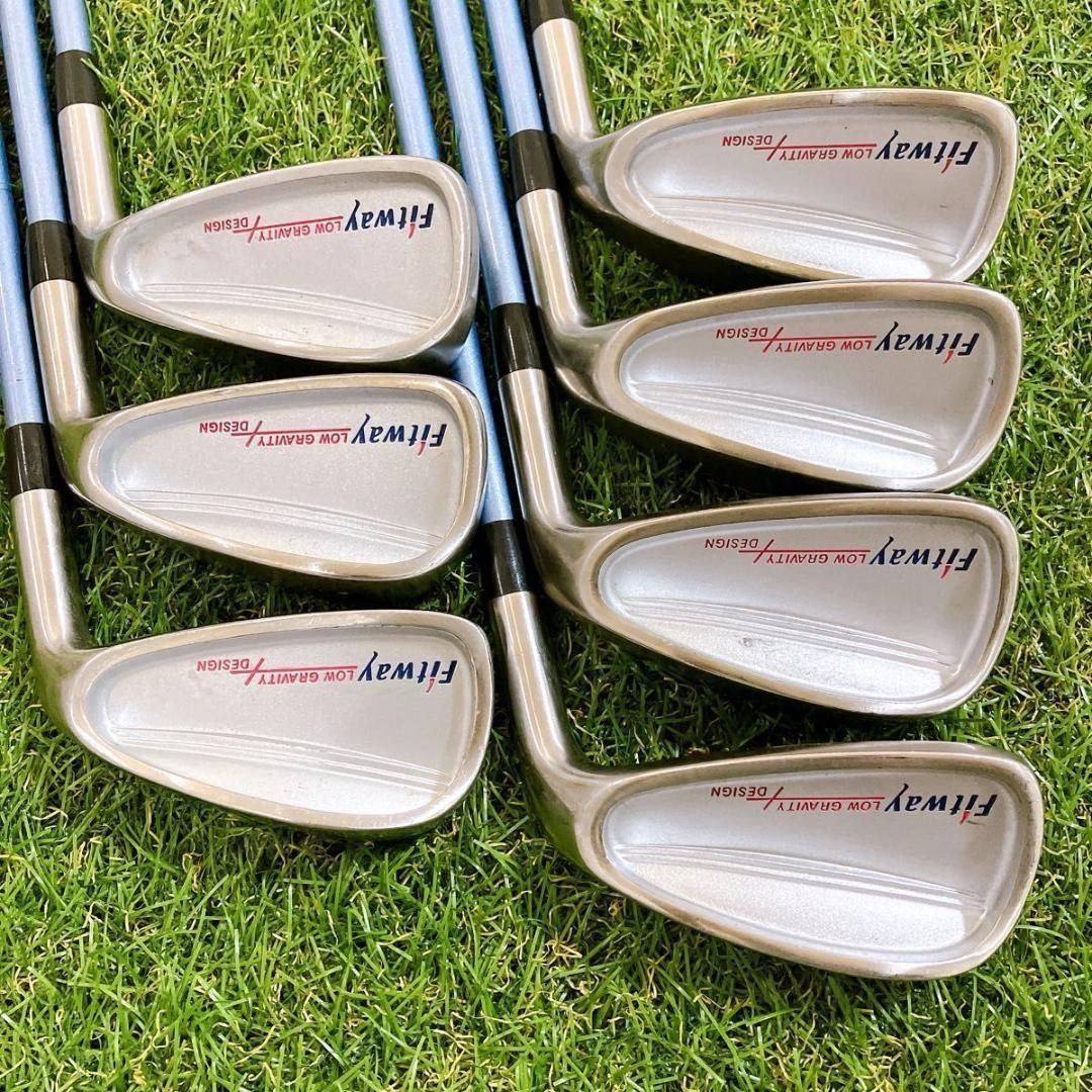Fitway フィットウェイ レディースゴルフセット かわいい 初心者 やさしい Fitway フィットウェイ レディースゴルフセット 10本 初心者