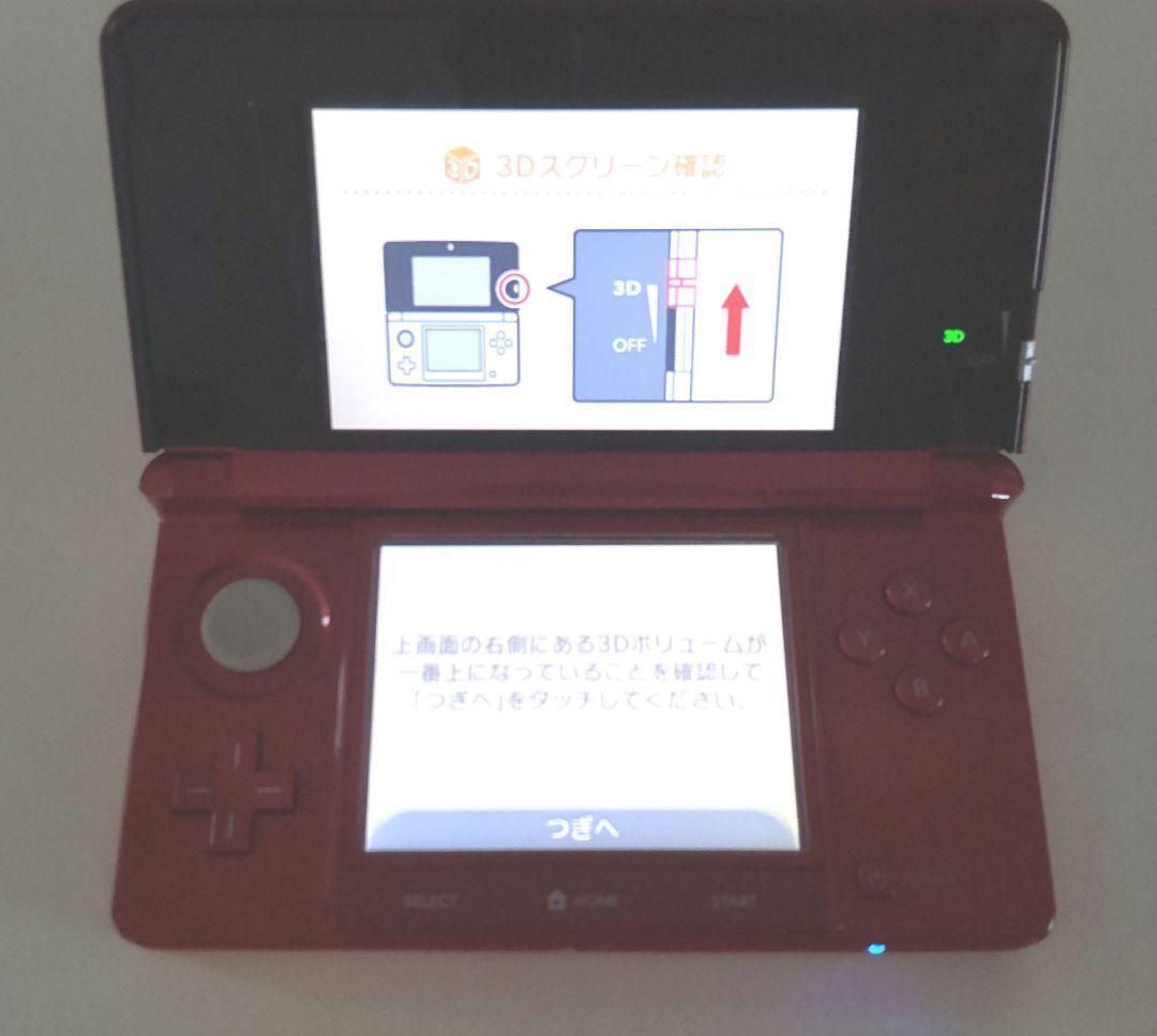 ニンテンドー3DS メタリックレッド CTR-001 - メルカリ