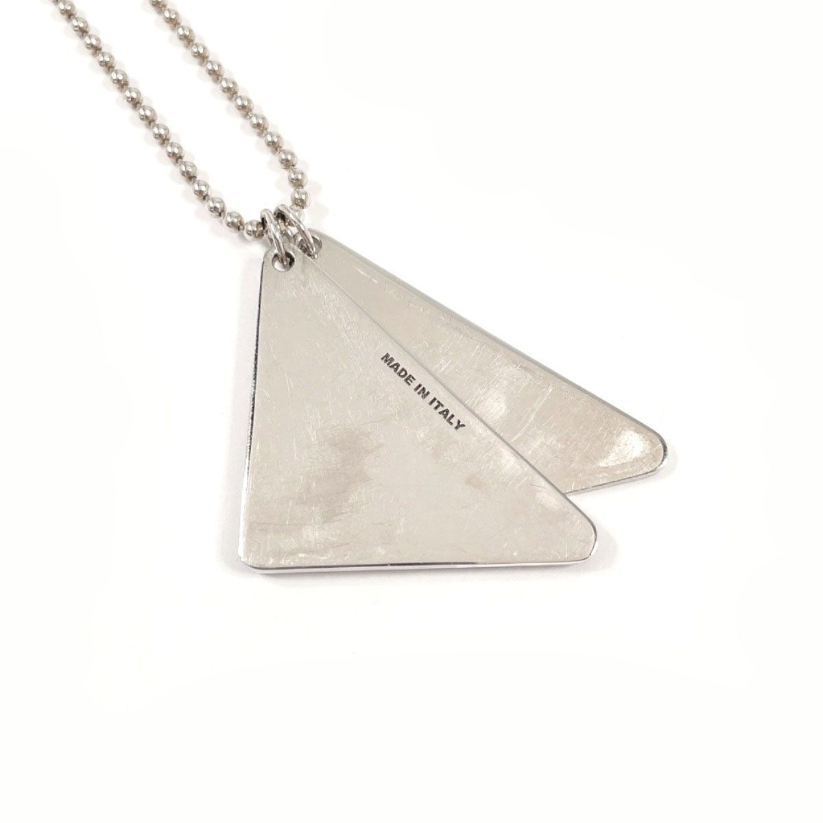 プラダ ネックレス シンボル ペンダント トライアングル ロゴ 2JC835