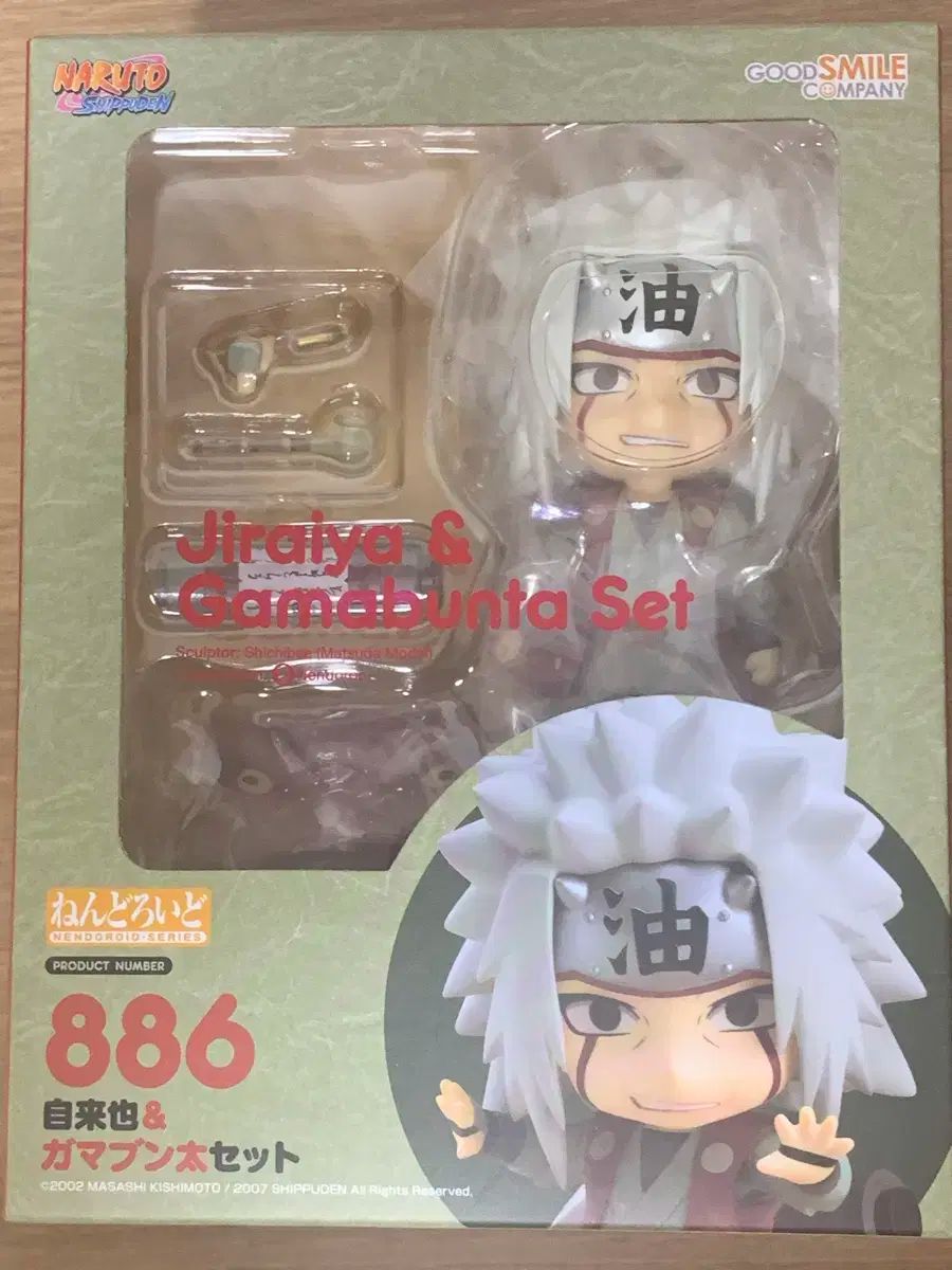 ねんどろいど NARUTO 自来也　未開封 NARUTO -ナルト- ジライヤ ねんどろいど 未開封 出品 - メルカリ
