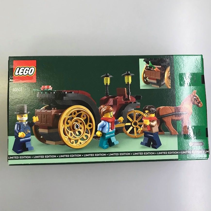 正規品 新品未開封 LEGO レゴ 40603 馬車の冬支度 40604