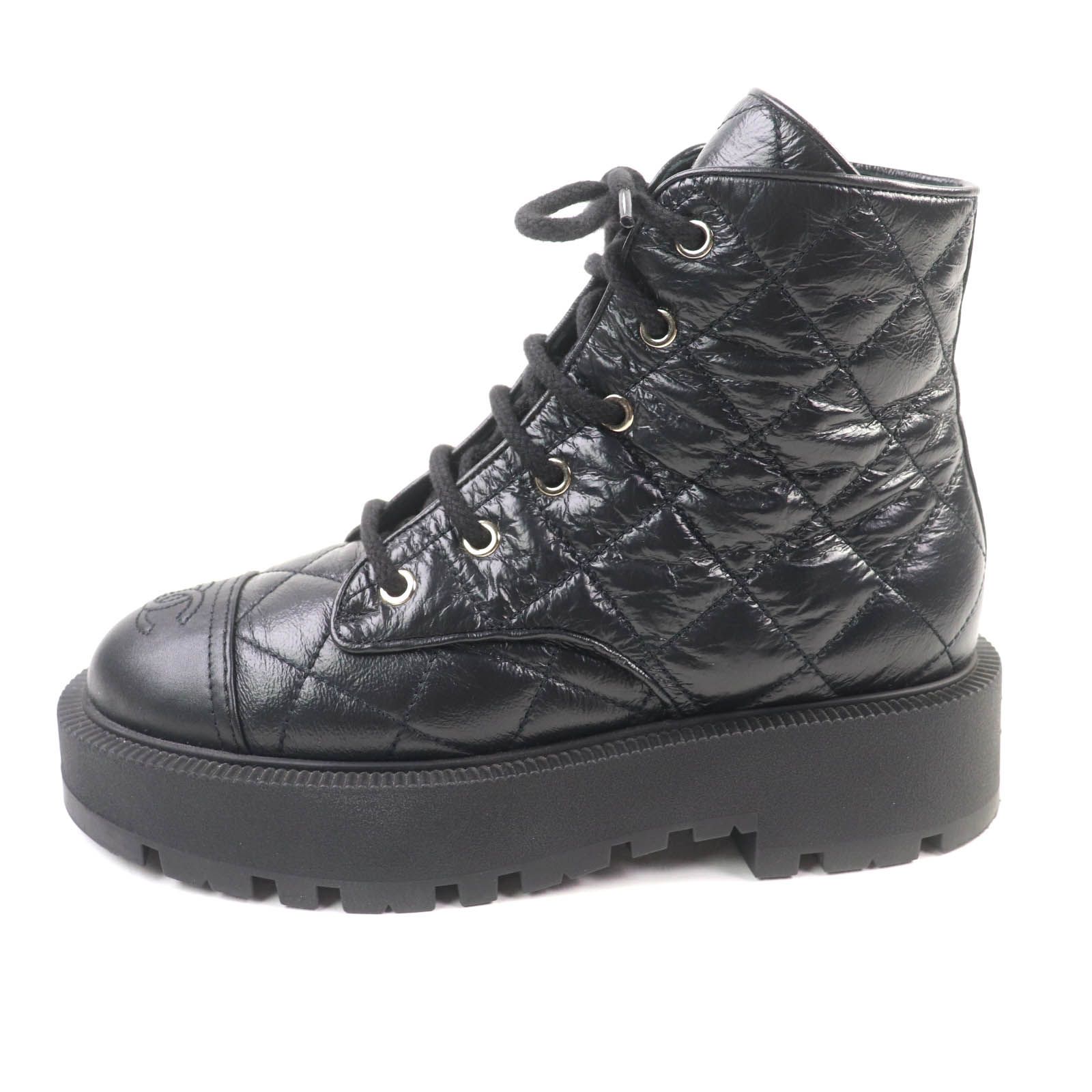 コンバットブーツ ブラック