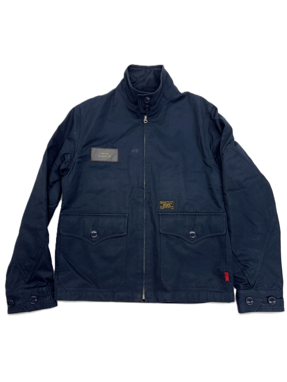 歳末セール❣️WTAPS ダブルタップス　ピーコート ネイビー 02size 歳末セール❣️WTAPS ダブルタップス ピーコート ネイビー 02size