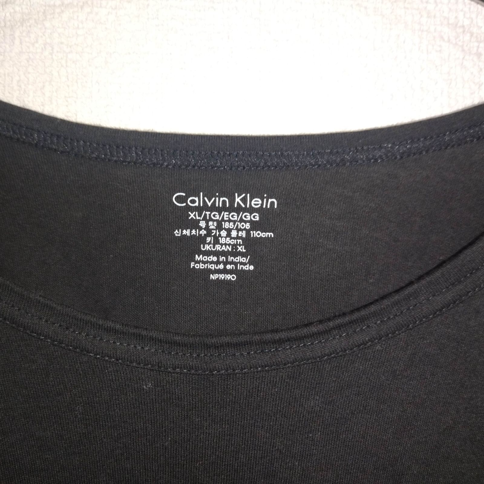 Calvin Klein カルバンクライン ロゴTシャツ ブラック