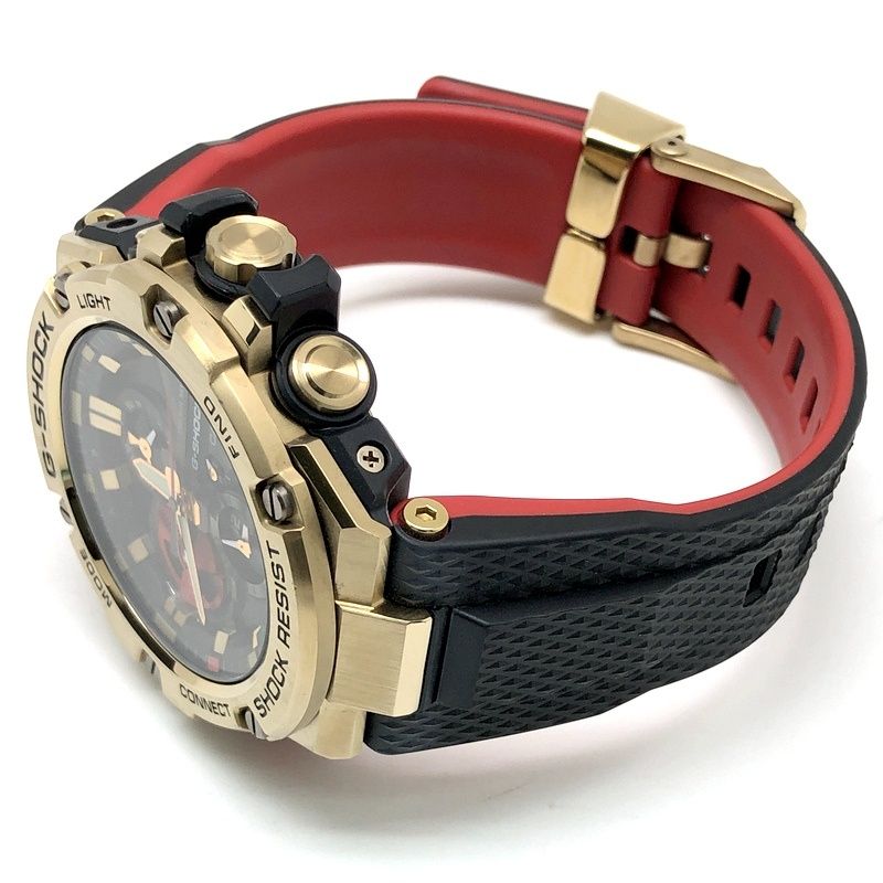G-SHOCK Bluetooth ハイソーラー ゴールド G-SHOCK ジーショック GST-B100RH-1A 八村塁シグネチャーモデル