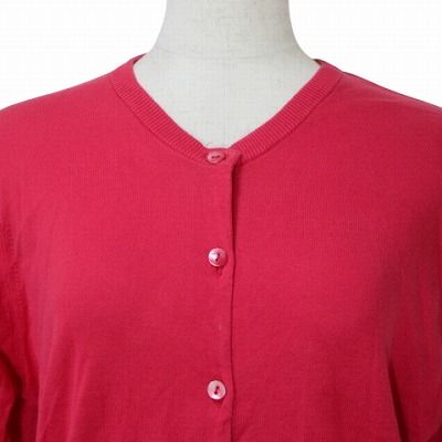 ジョンスメドレー JOHN SMEDLEY カーディガン 長袖 コットン