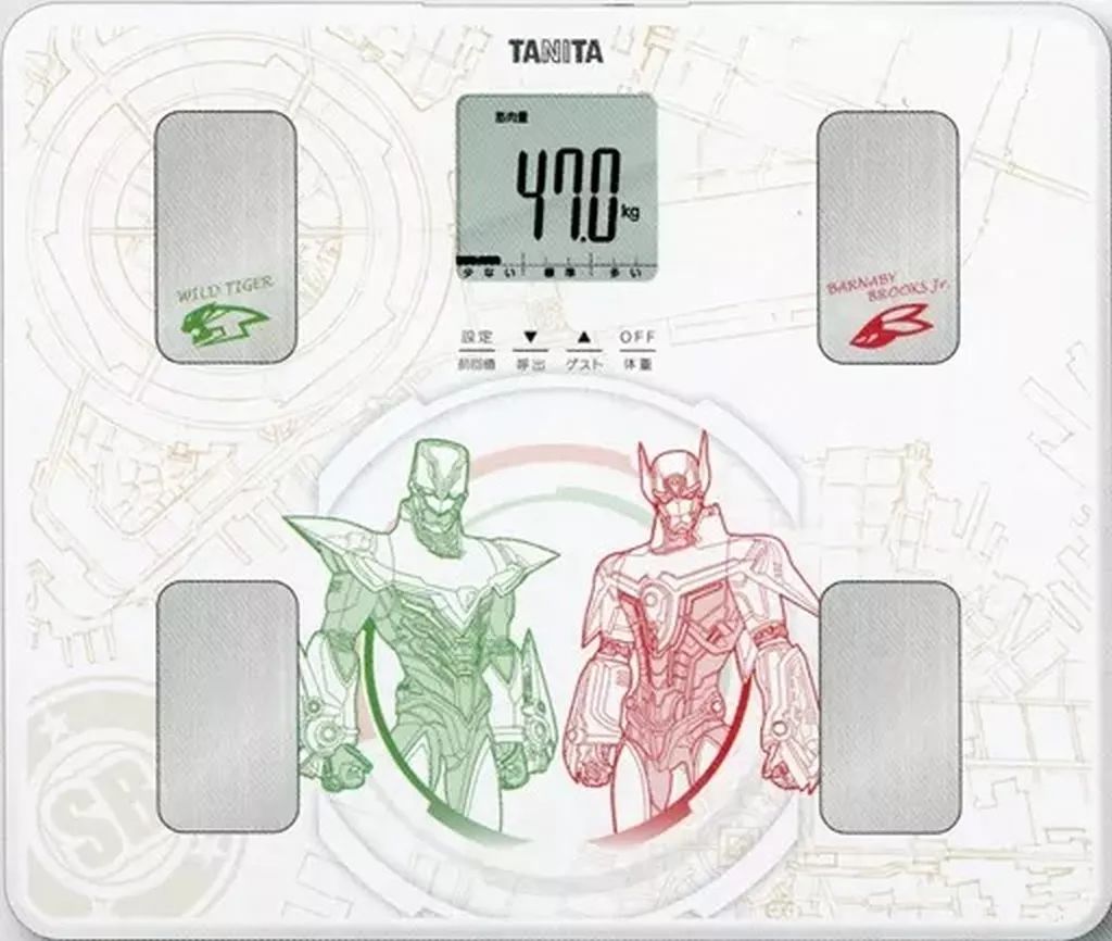 ワイルドタイガー＆バーナビー・ブルックス Jr. 音声体組成計 雑貨 ワイルドタイガー＆バーナビー・ブルックス Jr. 音声体組成計