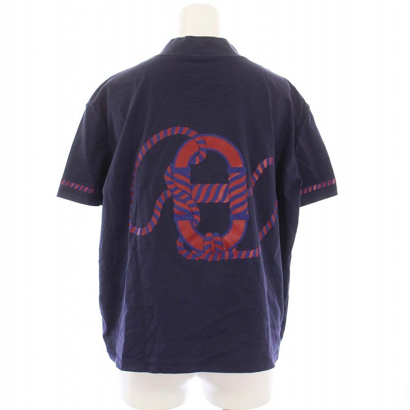 エルメス HERMES 23SS カルトゥッシュ モックネックTシャツ カットソー