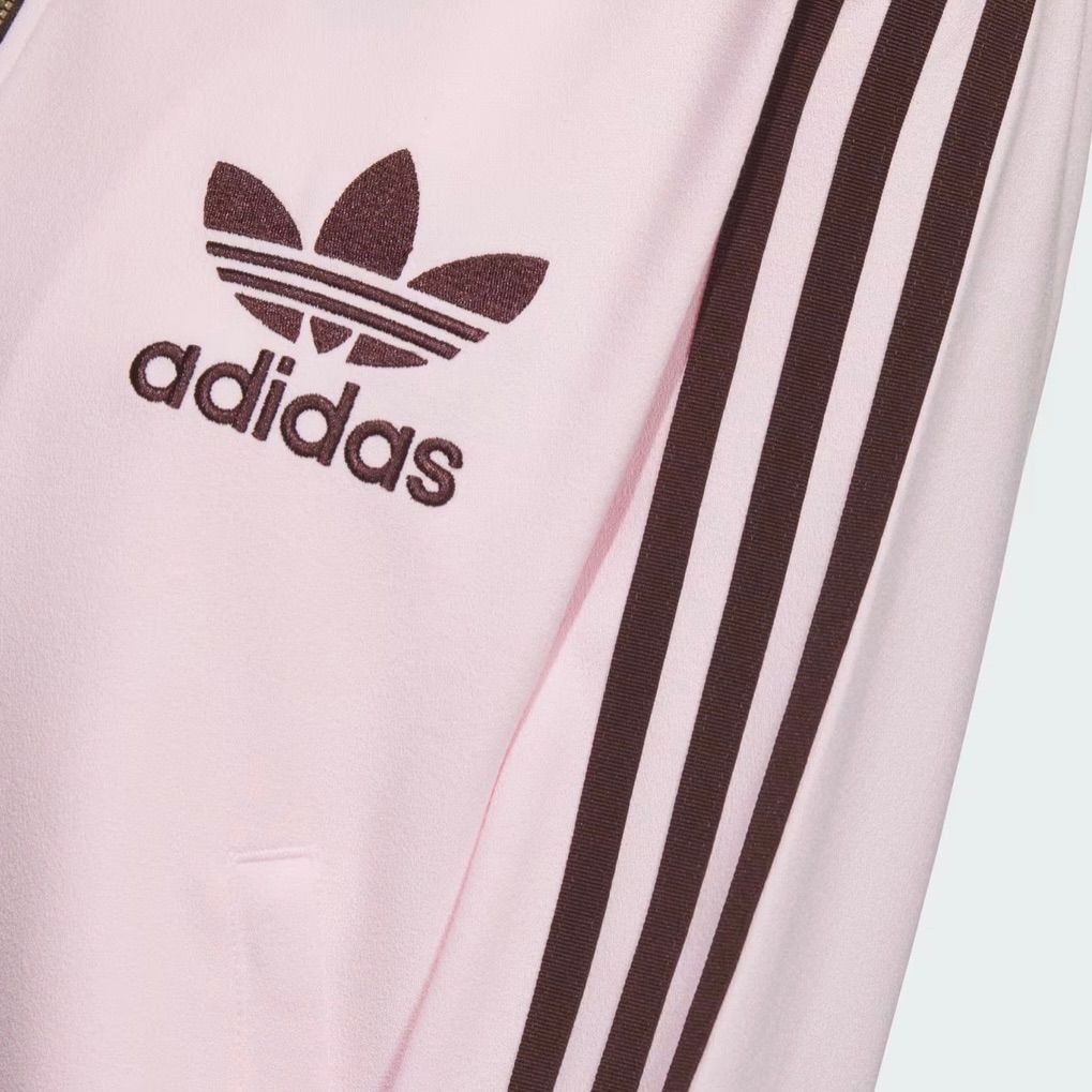 新品S⭐️韓国限定 adidas トラックジャケット/ジャージ 刺繍トレ