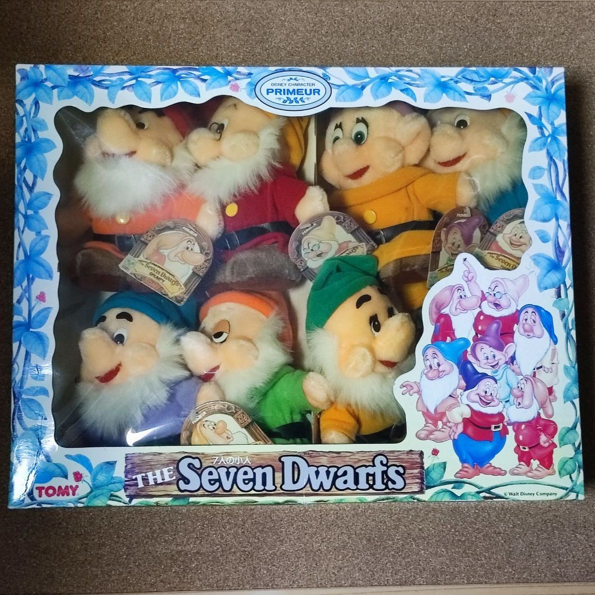 2952 TOMY 7人の小人 ぬいぐるみセット ディズニー 【タグ付き