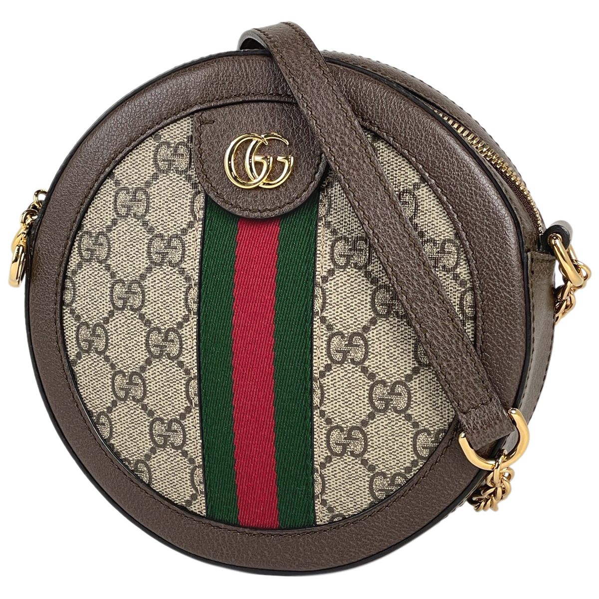 グッチ GUCCI オフィディア GG ミニ ラウンド ショルダーバッグ ダブル