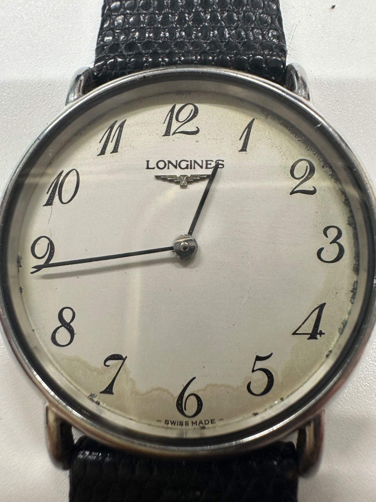 ロンジン ヴィンテージ 黒 不動