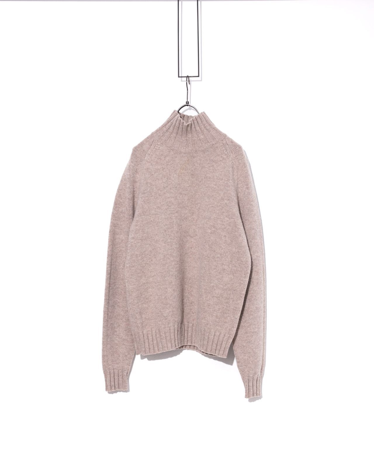 STUDIO NICHOLSON スタジオニコルソン ENGLISH LAMBSWOOL FIVE GAUGE HIGH NECK JUMPEハイネックニット SNM-052