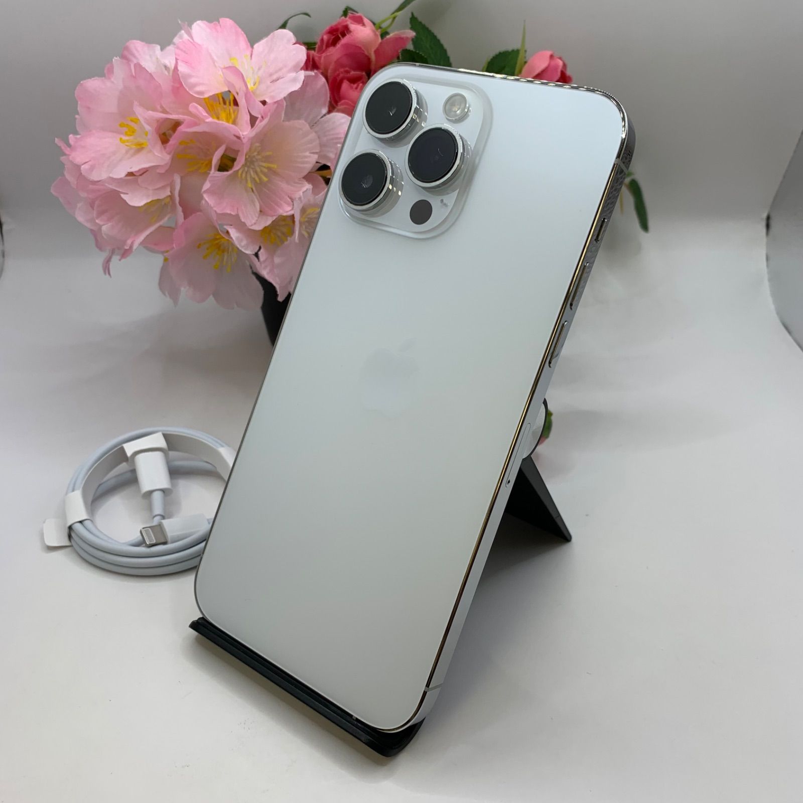 中古 iPhone 14ProMax 256GB シルバー Apple SIMフリー