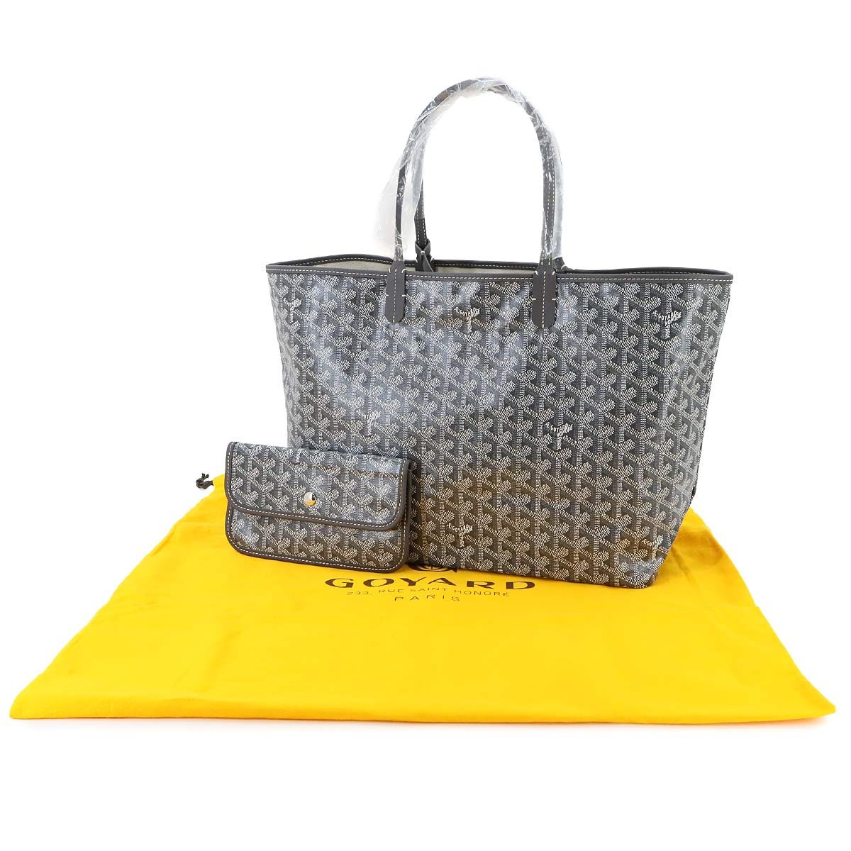 新品 未使用 ゴヤール GOYARD サンルイ PM トート バッグ PVC レザー 